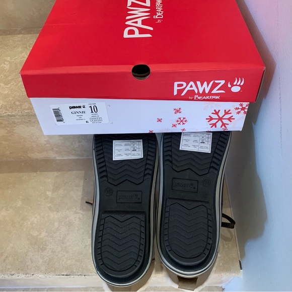 PAWZ. NWOT. GINNIE, Faux Leather Winter Duck Boots. Wool Blend Lining. C… - Picture 6 of 9